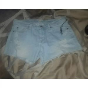 New 7 for all mankind size 27 jean shorts
